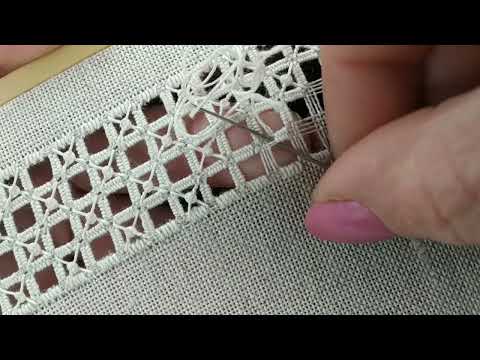 Видео: КРАСИВАЯ вышивка| Мережка| Hand embroidery|