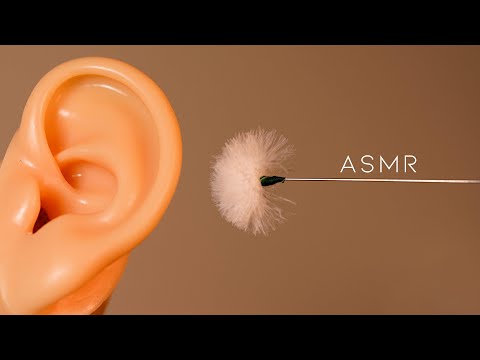 Видео: ASMR ☁️ Пушистый щипчик для ушей / Чистка ушей / Проникновение в мозг (без разговоров)