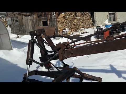 Видео: ПОГРУЗЧИК🔥 НА ЗАДНЮ НАВЕСКУ НА Т-40🚜 С ДВИГАТЕЛЕМ ОТ ЮМЗ🚜