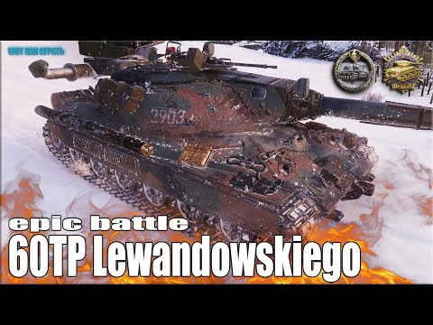 Видео: Колобанов на ПОЛЬСКОМ ТЯЖЕ ✅ 60TP World of Tanks лучший бой