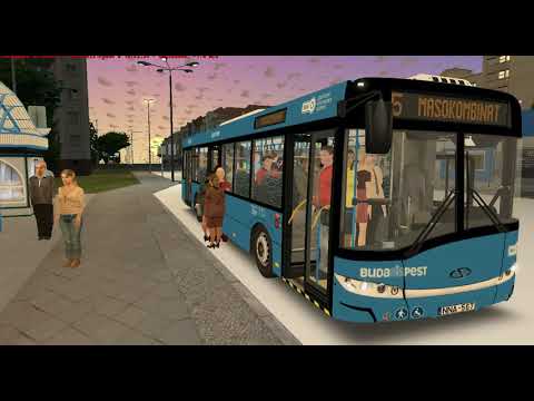 Видео: Omsi 2 Омнинск автобус Solaris Urbino 12  на маршруте 5