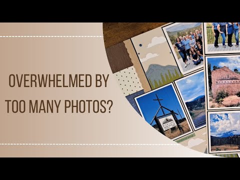 Видео: Перегружены фотографиями? Процесс создания альбома