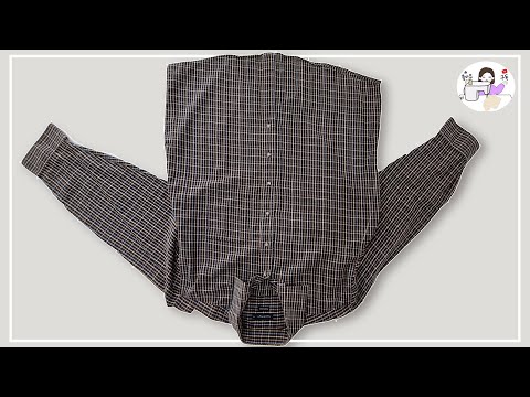 Видео: [DIY] Не выбрасывайте рубашку, которую вы не можете надеть. Это превращается в непреходящую роскошь.