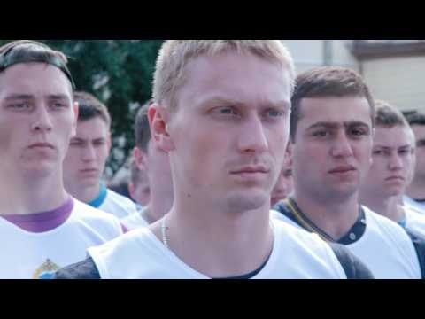 Видео: Вручение курсантских погон июль 2016