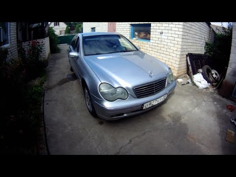 Видео: Мой японо Мерседес С 240