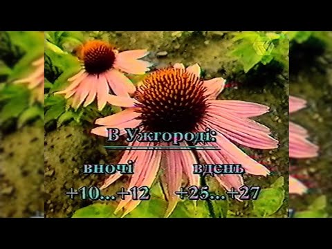 Видео: «Вісник», «Погода» + Реклама - Тиса-1 (ЗОДТРК, Закарпатська обл.) [06.07.2005]