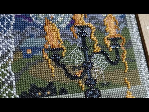 Видео: Весь мой Милл Хилл. Вышитое, оформленное, запасы, покупки. Ретроспектива и планы.