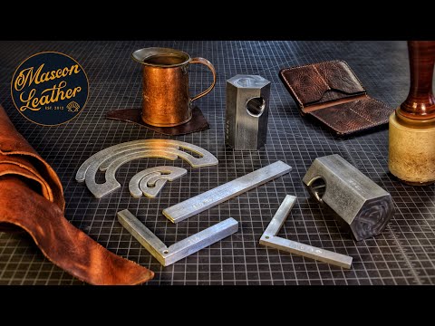Видео: 11 простых трюков, которые навсегда изменят ваше кожевенное ремесло! (Использование Bump Jigs)