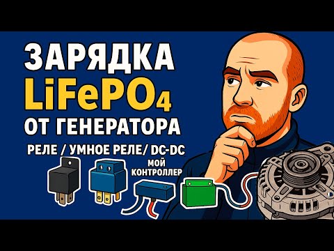 Видео: Как правильно заряжать LiFePO4 от генератора?