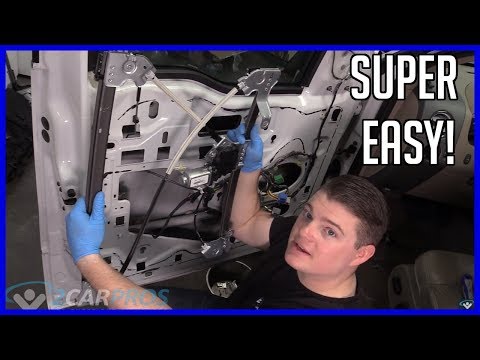 Видео: Как заменить мотор стеклоподъемника Ford F-150 2004-2008