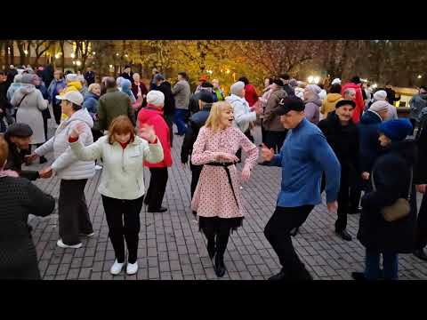 Видео: 1.11.25г... "А Белый Лебедь на Пруду"... (новая версия)... 👍... Гомель, Парк, Танцы..