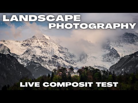 Видео: Тестирование композитного объектива OM-1 MARK II в прекрасных швейцарских Альпах! Пейзажная фотог...