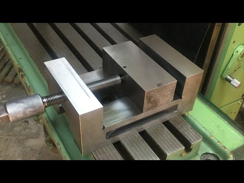 Видео: Шлифовка лекальных  тисков и разговоры.