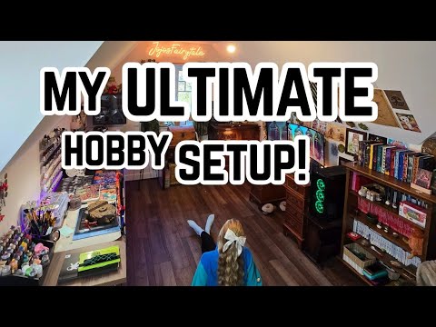 Видео: ULTIMATE Hobby Room Tour – Warhammer, MTG, D&D и многое другое!