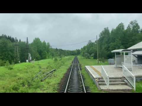 Видео: Элисенваара - Кузнечное (Окт. ж.д., РЖД)