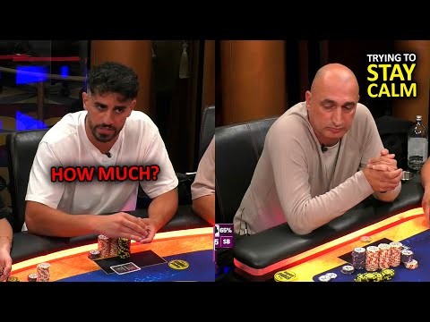 Видео: Он играет агрессивно в раздаче на $61 600, но зачем? @HustlerCasinoLive