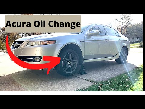 Видео: Как заменить моторное масло и фильтр | Acura TL 2004-2008