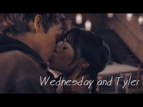 Видео: Wednesday and Tyler | Сияй | Wednesday Addams
