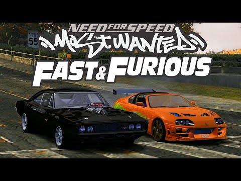 Видео: Форсаж | NFS Most Wanted | 31 мод на авто из Фильмов