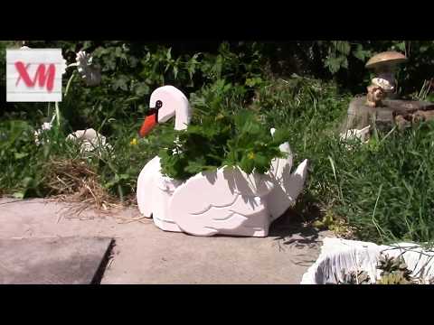 Видео: Кашпо для сада/ Flower pot DIY. ХоббиМаркет