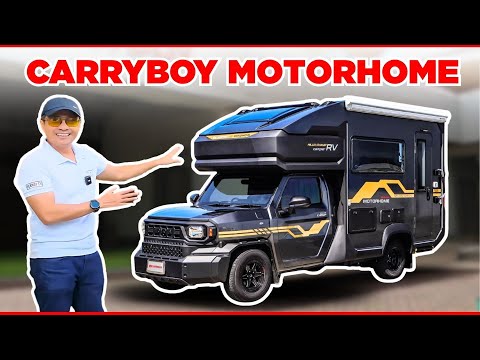 Видео: Автодом Carryboy на базе Toyota Tamaraw Hilux Champ