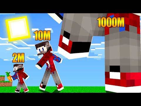 Видео: 😱Майнкрафт, но Кушая ЕДУ Становишься БОЛЬШЕ!