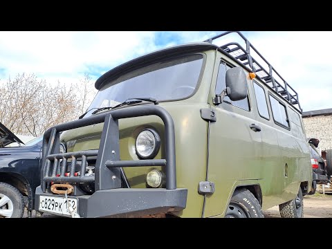 Видео: УАЗ Буханка модель "ЭКСПЕДИЦИЯ" для ценителей марки и любителей путешествовать. Спецверсия, завод.