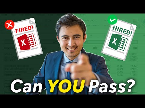 Видео: Тест для собеседования по Excel ADVANCED