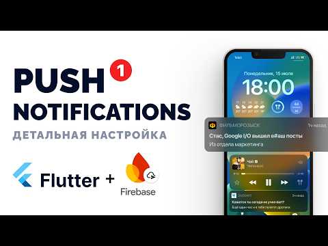 Видео: Как отправить PUSH уведомление ? | Firebase Cloud Messaging | Приложение на Flutter с нуля №16