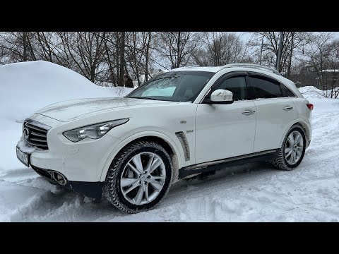 Видео: Infiniti QX70 2014г, 3.0d - 238лс. цена 2.500.000 рублей.