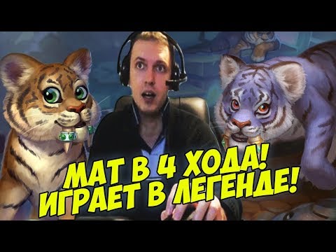Видео: ПАПИЧ. МАТ В 4 ХОДА! ИГРАЕТ В ЛЕГЕНДЕ! [Hearthstone]