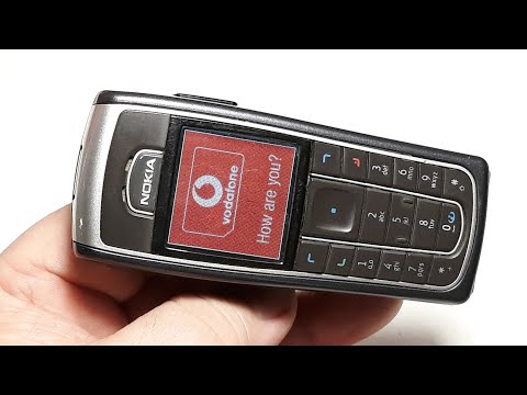 Видео: Nokia 6230  Old Retro. Ретро телефон из Германии. Telefon aus Deutschland.  Life timer 75:31 (2658)