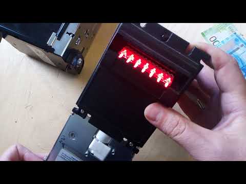 Видео: Прошиваем купюроприёмник CashCode SM2073RU под приём купюр 200 и 2000 рублей