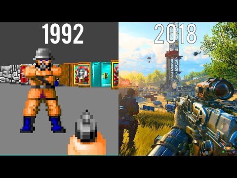 Видео: ЭВОЛЮЦИЯ ШУТЕРОВ ОТ ПЕРВОГО ЛИЦА 1992-2018