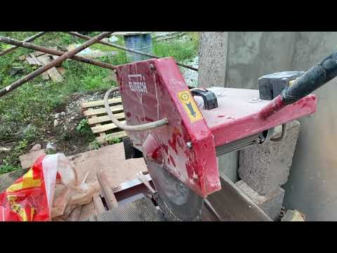 Видео: Камнерезный станок Elitech-400,первое впечатление