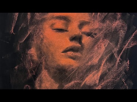 Видео: Портрет в пастельных тонах из случайных цветов