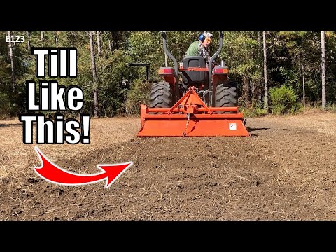Видео: Как использовать культиватор с компактным трактором