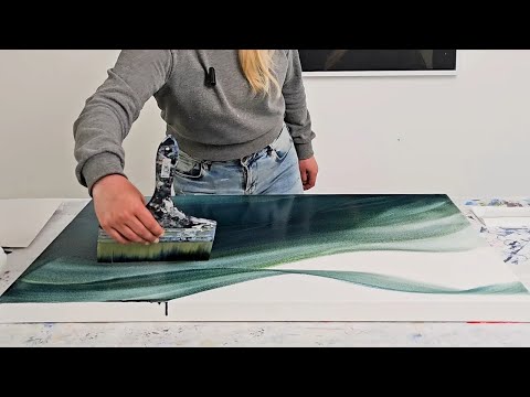 Видео: Моя картина ПОТЕРЯЛАСЬ😭 и это искупление!! / Красивая картина с пышным подводным пейзажем