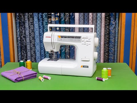 Видео: Janome 7524E - Обзор швейной машины