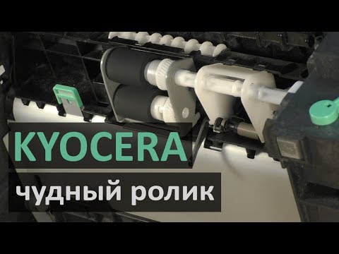 Видео: Kyocera P2035d не берет бумагу