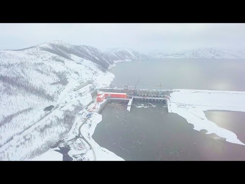 Видео: Усть Среднеканская ГЭС