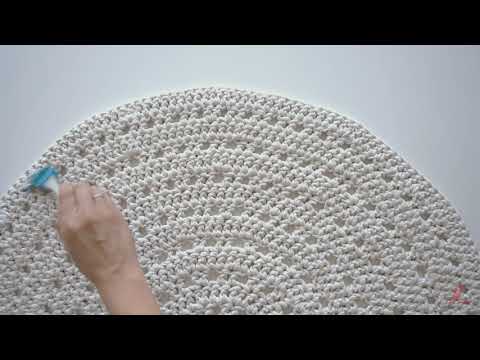 Видео: Обработка ковра жидким латексом