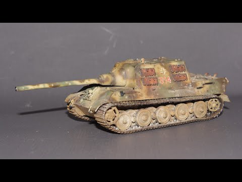 Видео: Покраска Jagdtiger