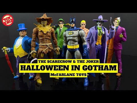 Видео: ХЭЛЛОУИН В ГОТЭМЕ 2025 ГОДА | Джокер и Пугало | McFarlane Toys