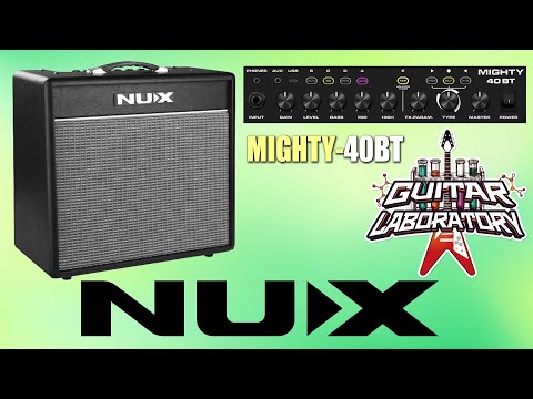 Видео: Моделирующий гитарный комбик NUX Mighty 40BT (с драм-машинкой и Bluetooth)