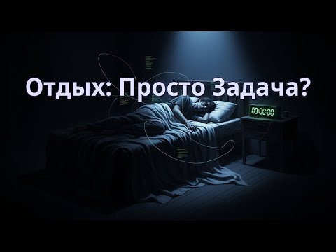 Видео: Твой отдых – ещё одно дело в списке задач