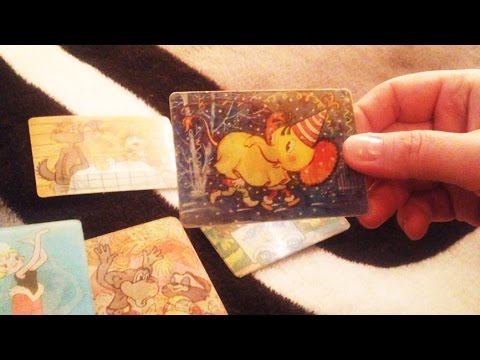 Видео: Переливные календарики из СССР l Vintage Soviet 3D stereo calendars. USSR