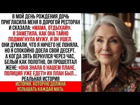 Видео: На мой день рождения дочь шепнула мужу: "Я отвлеку ее в ресторане, а ты езжай к ней домой и..."