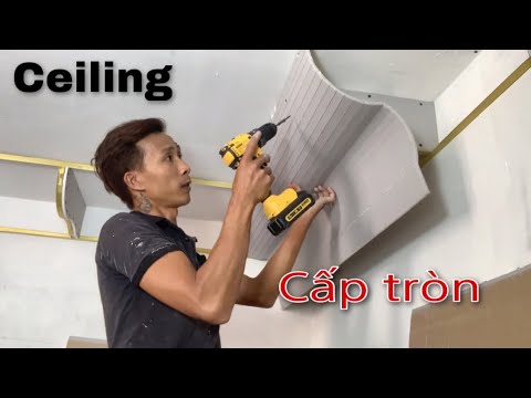 Видео: Как сделать волнистый ровный потолок с помощью гипсокартона