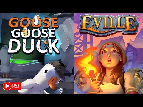 Видео: EVILLE И GOOSE GOOSE DUCK В ХОРОШЕЙ КОМПАНИИ ► ВЕСЕЛЫЙ СТРИМ СТРИМЧЕСТЕР #292